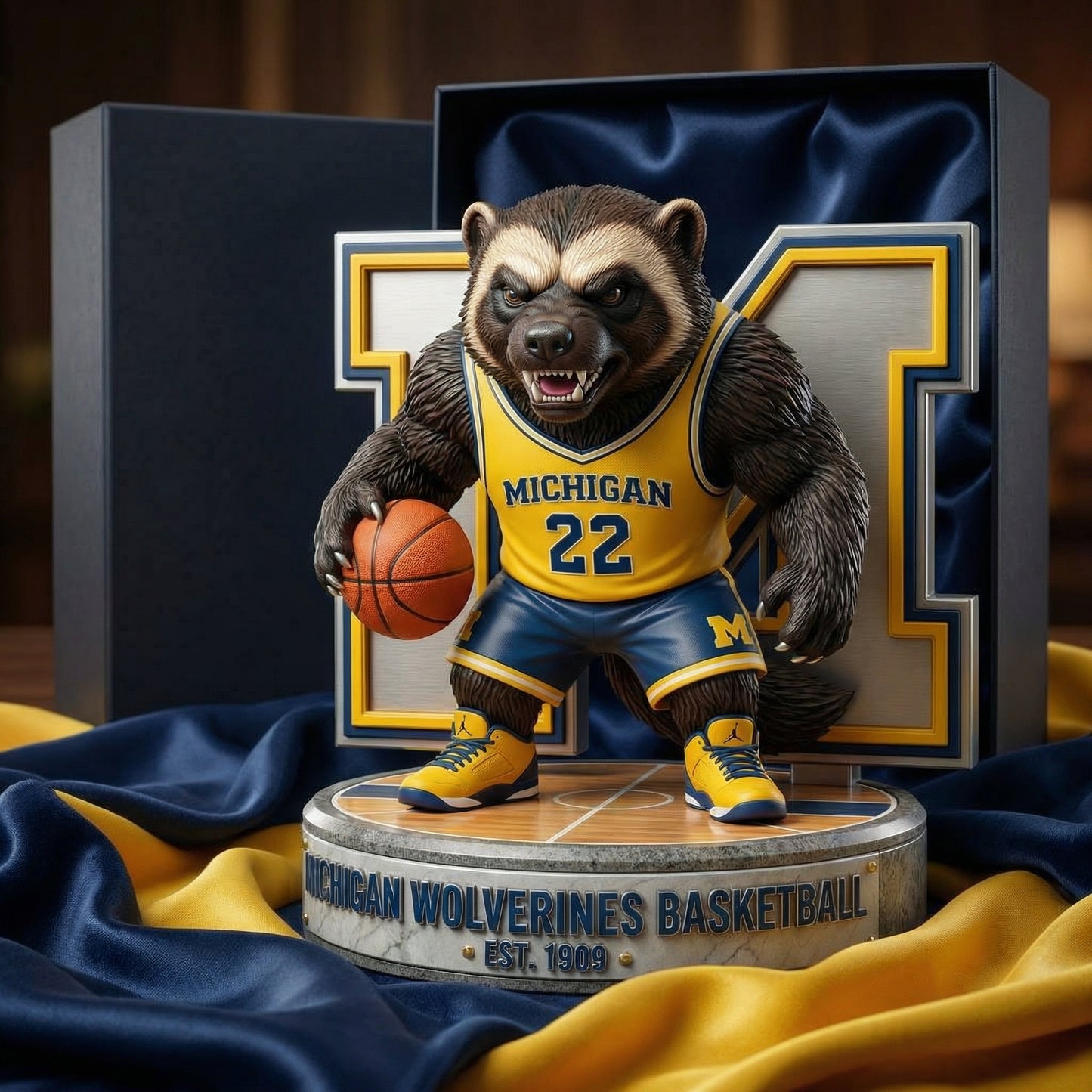 Michigan Basketball II - Acrylic Plaque Classic Fan Gift