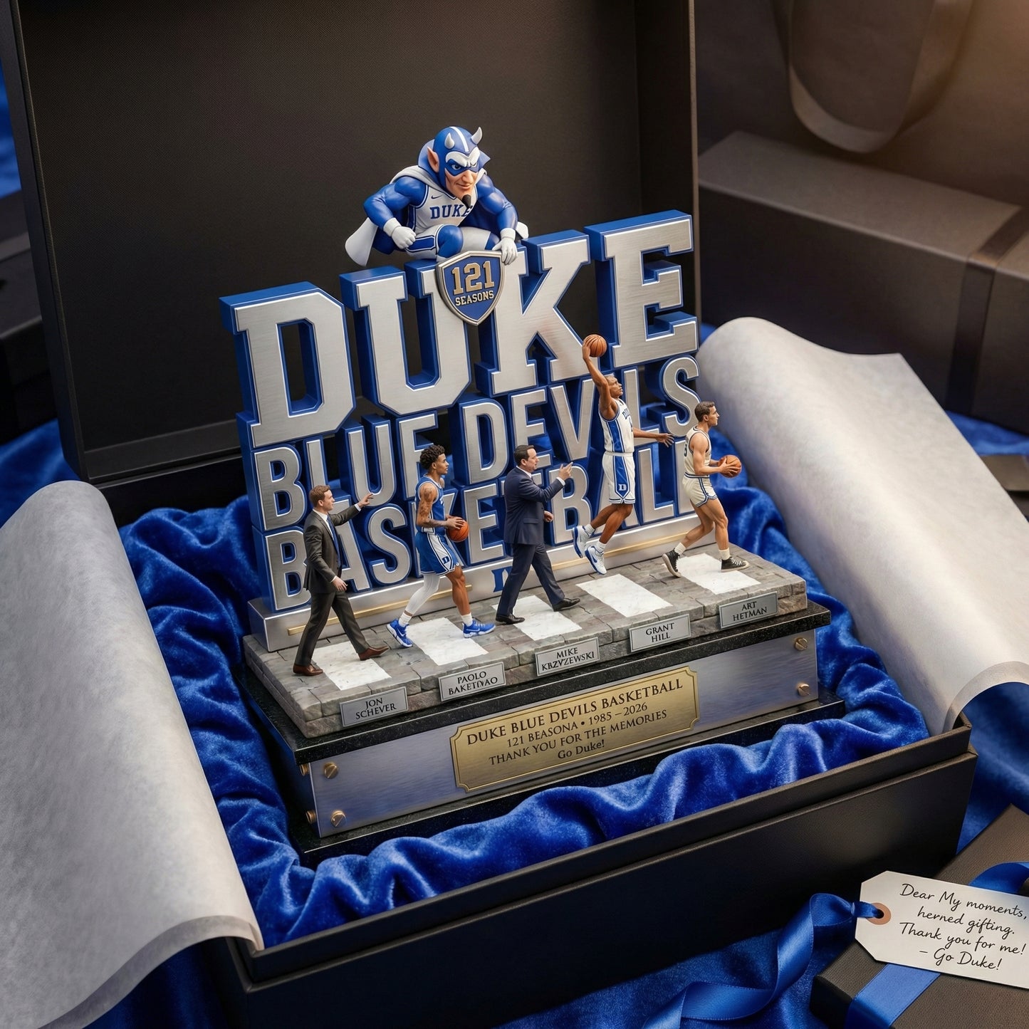 Blue Devils The Memories - Acrylic Plaque Classic Fan Gift - DUDE0401