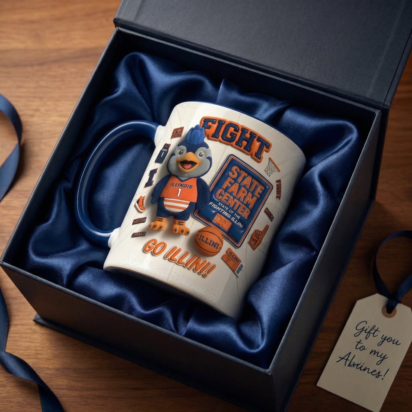 Orange & Blue - Accent Mug Gift For Fans - ILFI0401-05