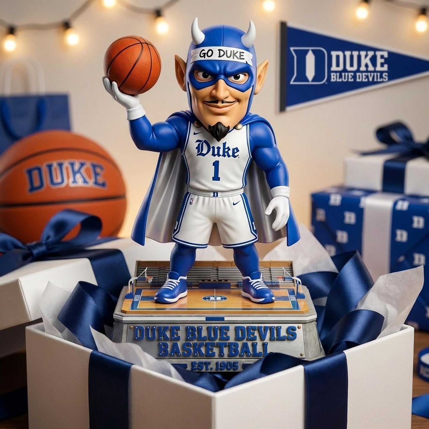 Blue Basketball Legacy - Acrylic Plaque Classic Fan Gift
