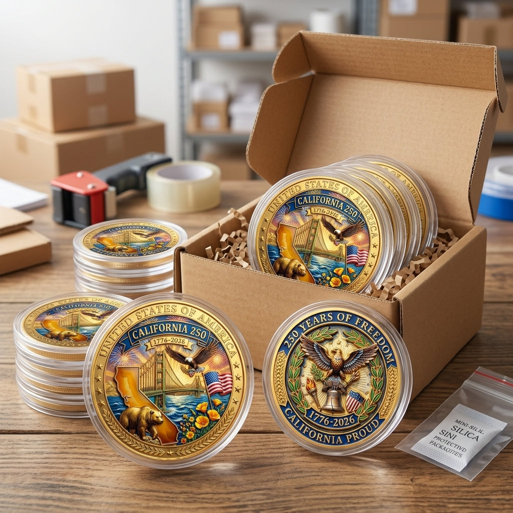 United States 250th Anniversary Coin - California