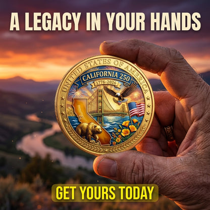 United States 250th Anniversary Coin - California
