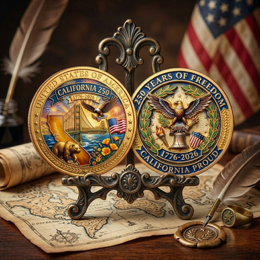 United States 250th Anniversary Coin - California