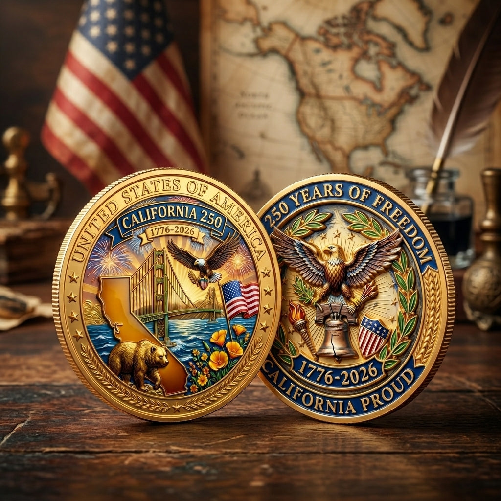 United States 250th Anniversary Coin - California