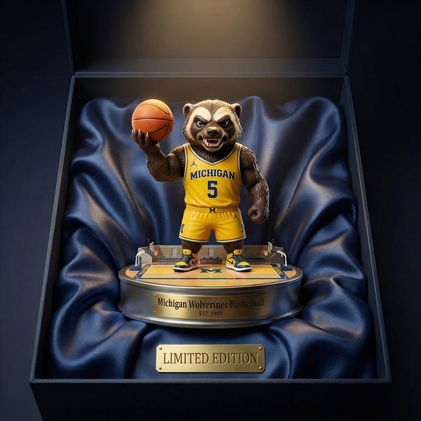 Michigan Basketball IV - Acrylic Plaque Classic Fan Gift