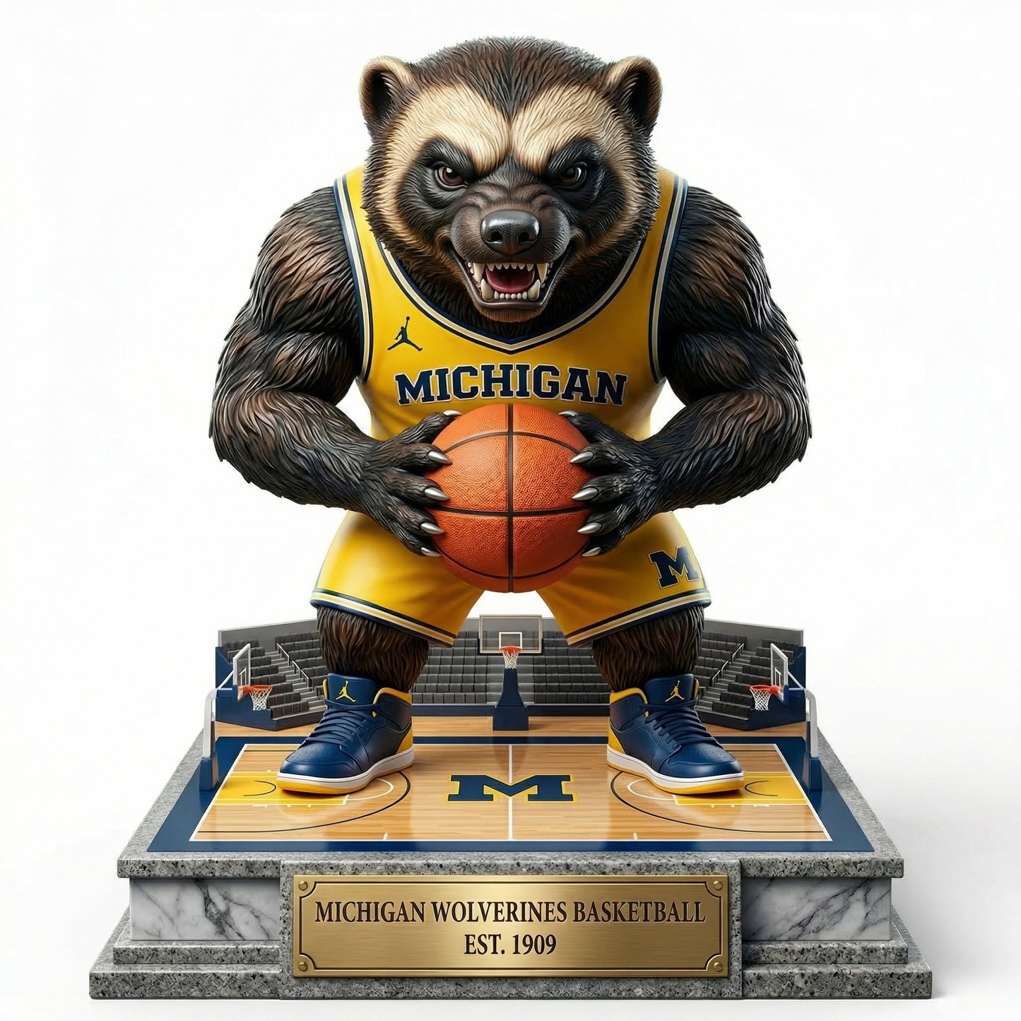 Michigan Basketball I - Acrylic Plaque Classic Fan Gift