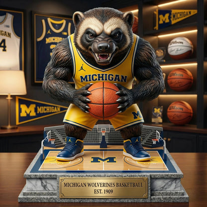 Michigan Basketball I - Acrylic Plaque Classic Fan Gift