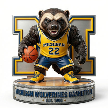 Michigan Basketball II - Acrylic Plaque Classic Fan Gift