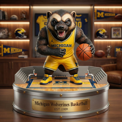 Michigan Basketball III - Acrylic Plaque Classic Fan Gift