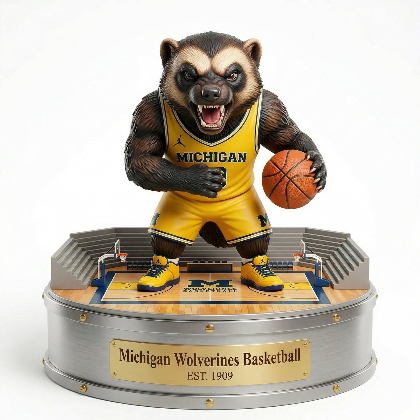 Michigan Basketball III - Acrylic Plaque Classic Fan Gift