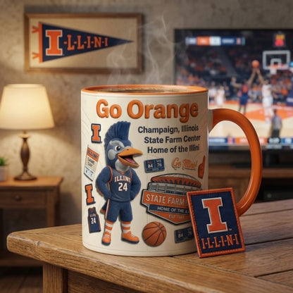 Go Orange - Accent Mug Gift For Fans - ILFI0331