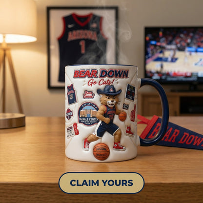 Bear Down - Accent Mug Gift For Fans - ARWI0331