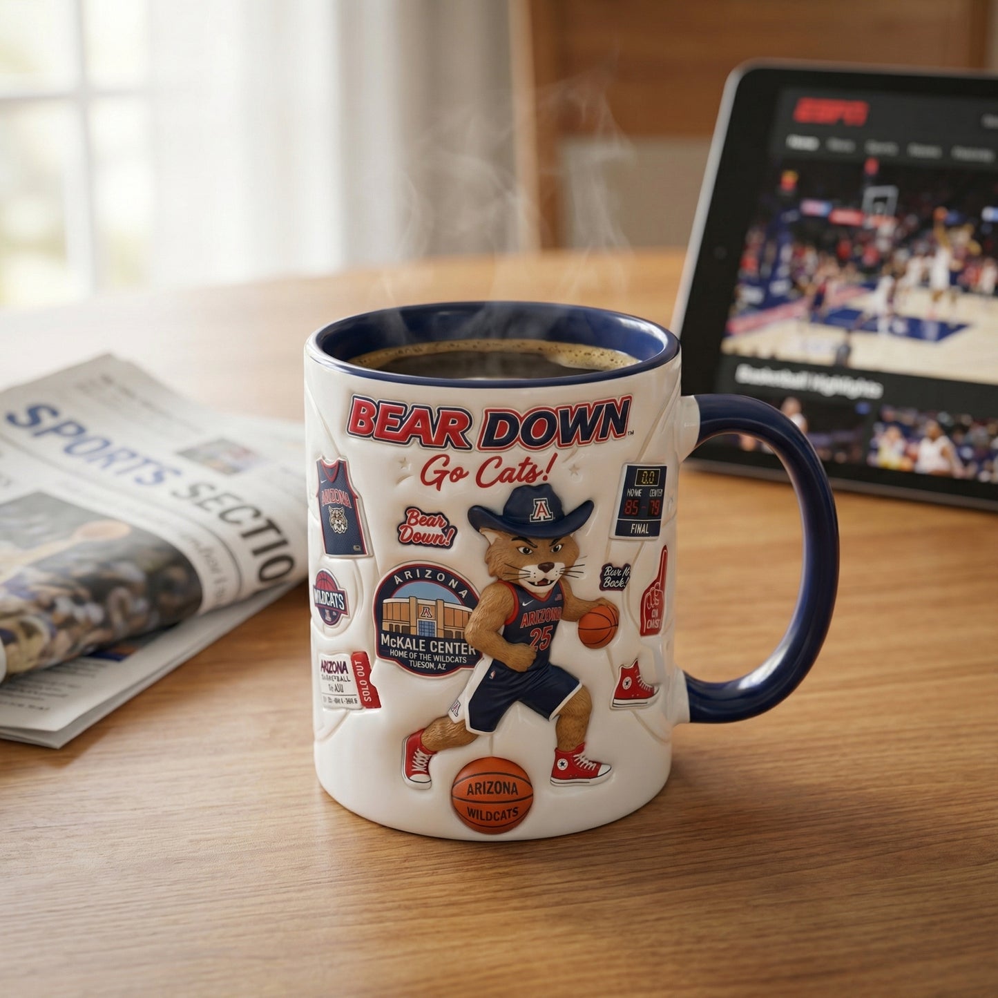Bear Down - Accent Mug Gift For Fans - ARWI0331