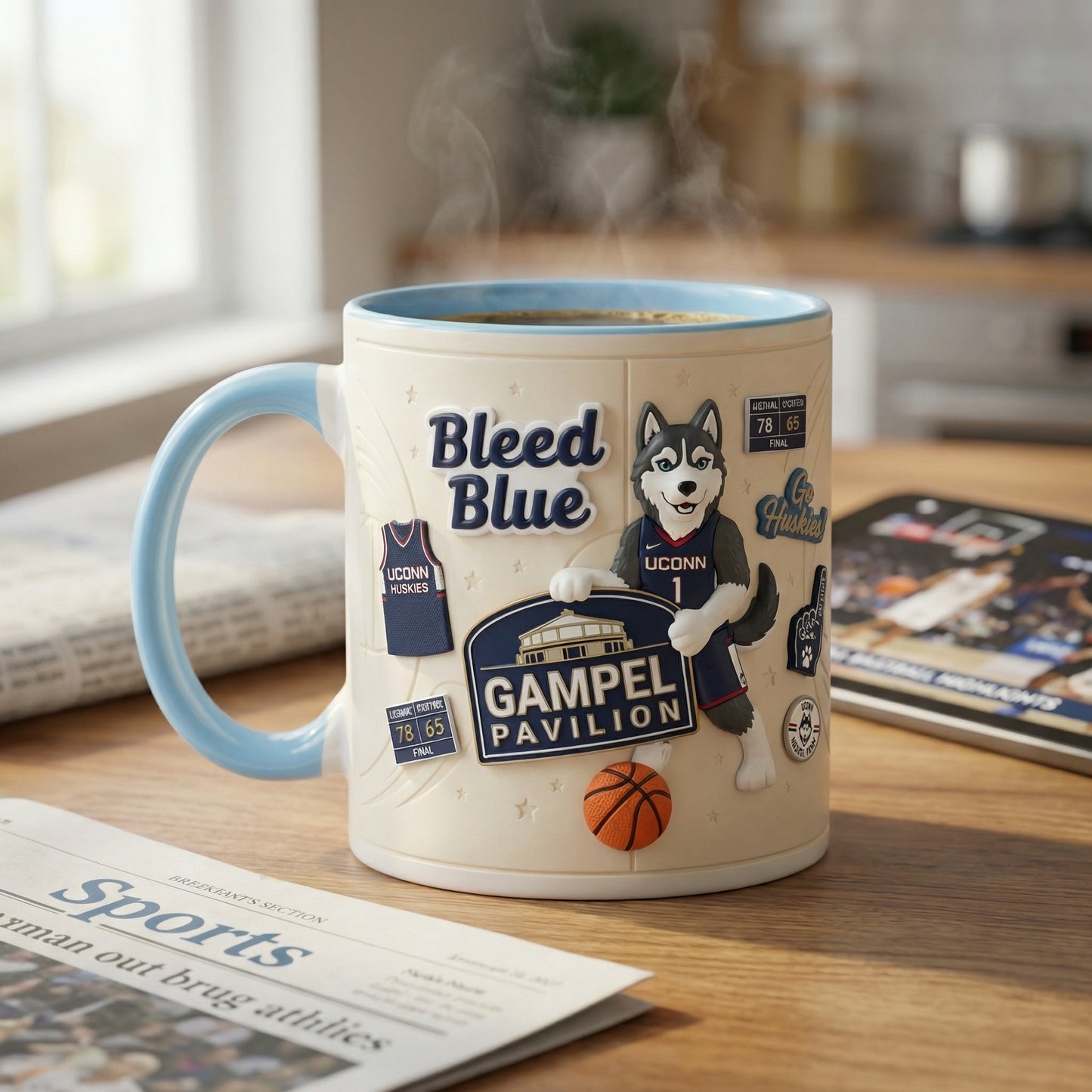 Bleed Blue - Accent Mug Gift For Fans - UCHU0331