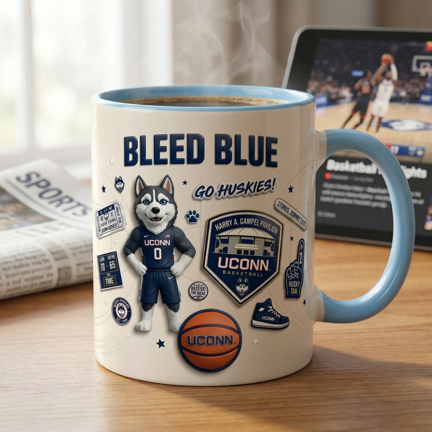 Bleed Blue 2 - Accent Mug Gift For Fans - UCHU0331