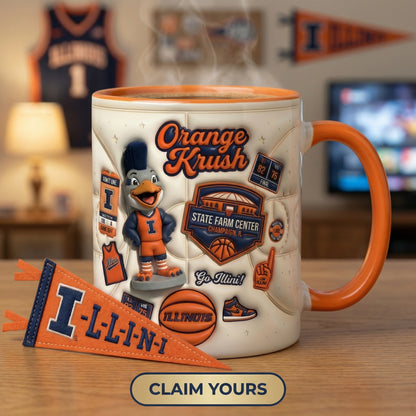 Orange Krush - Accent Mug Gift For Fans - ILFI0331