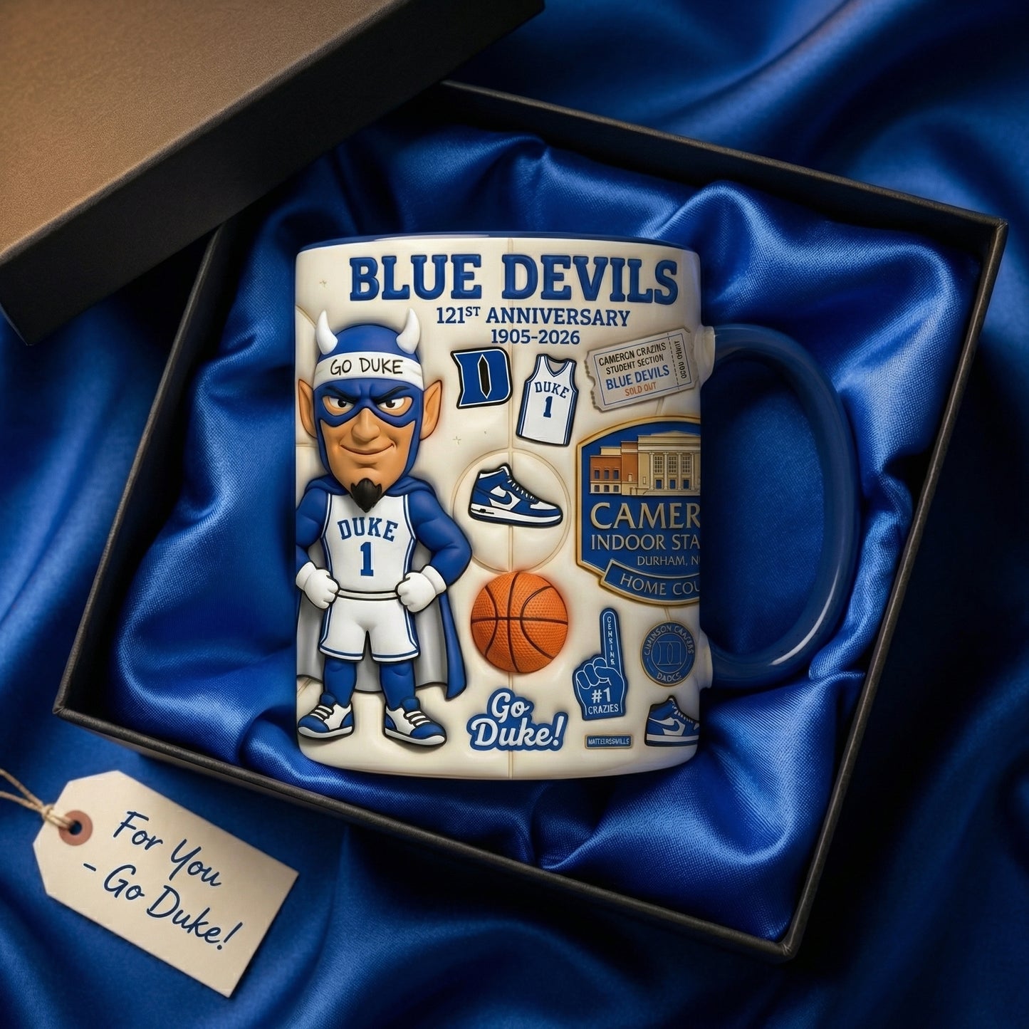 True Blue - Accent Mug Gift For Fans - DUDE0401
