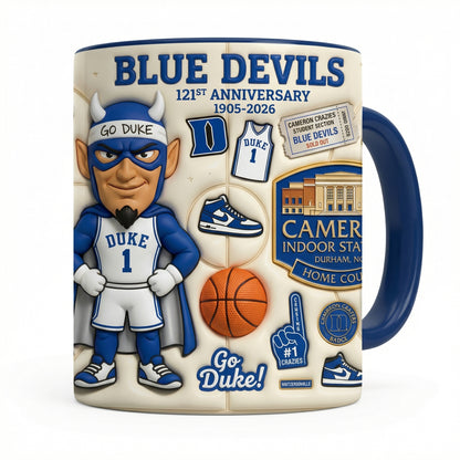 True Blue - Accent Mug Gift For Fans - DUDE0401