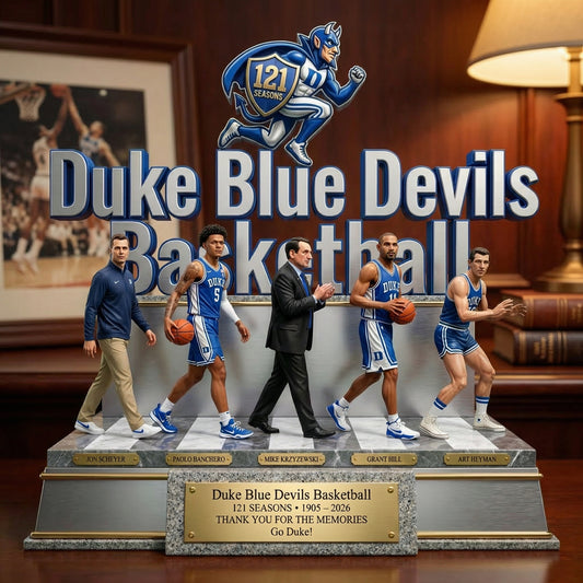 Blue Devils 121 Seasons - Acrylic Plaque Classic Fan Gift - DUDE0401