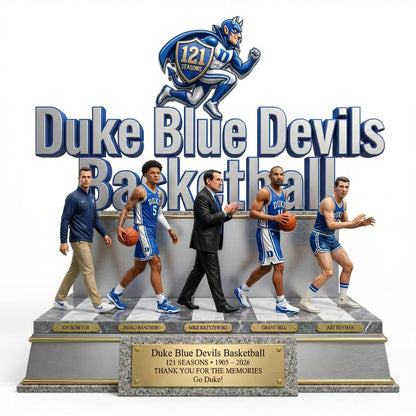 Blue Devils 121 Seasons - Acrylic Plaque Classic Fan Gift - DUDE0401