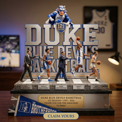 Blue Devils The Memories - Acrylic Plaque Classic Fan Gift - DUDE0401