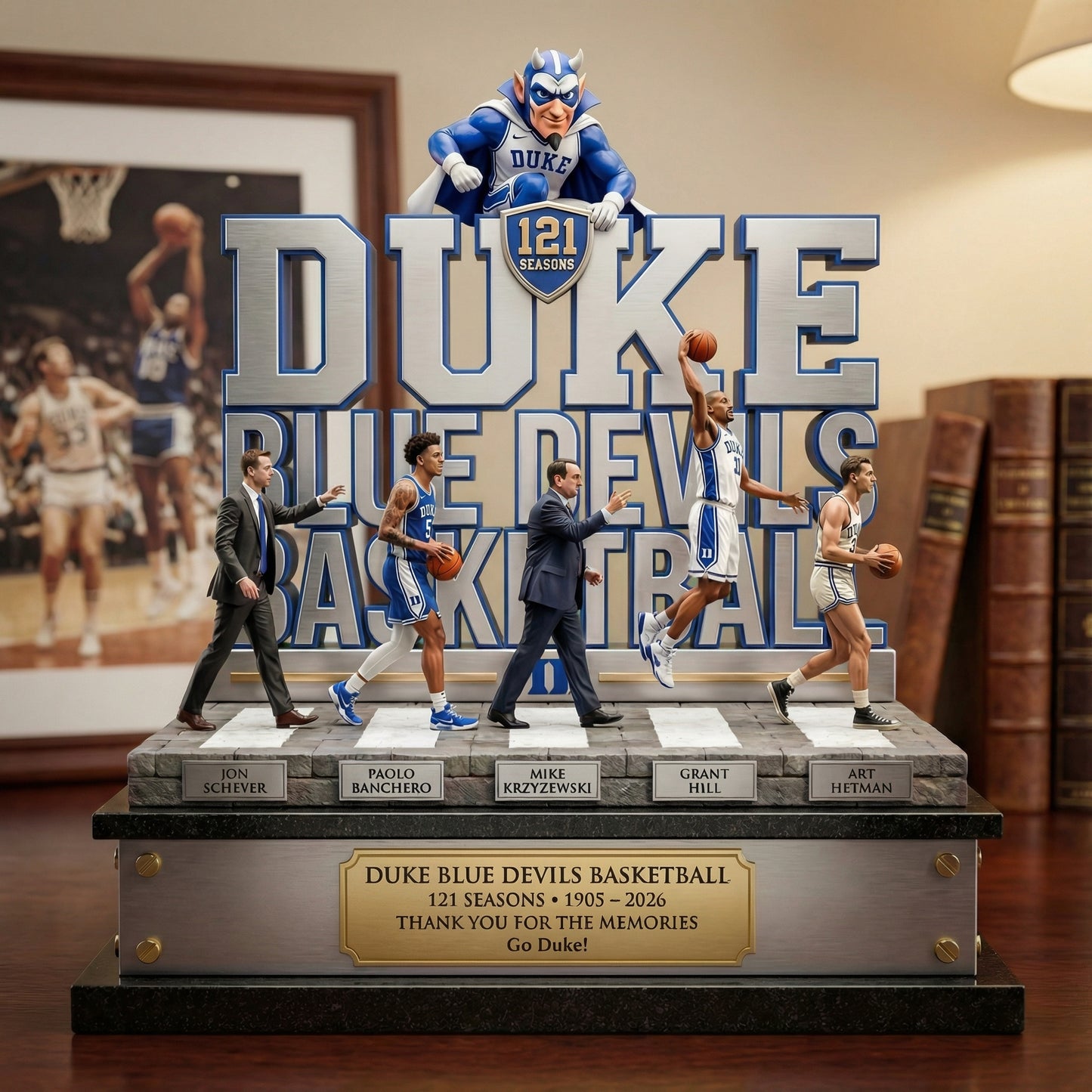 Blue Devils The Memories - Acrylic Plaque Classic Fan Gift - DUDE0401