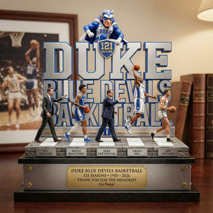 Blue Devils The Memories - Acrylic Plaque Classic Fan Gift - DUDE0401
