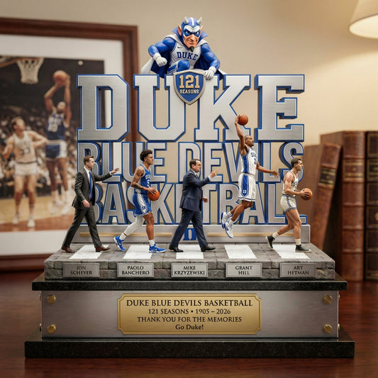 Blue Devils The Memories - Acrylic Plaque Classic Fan Gift - DUDE0401