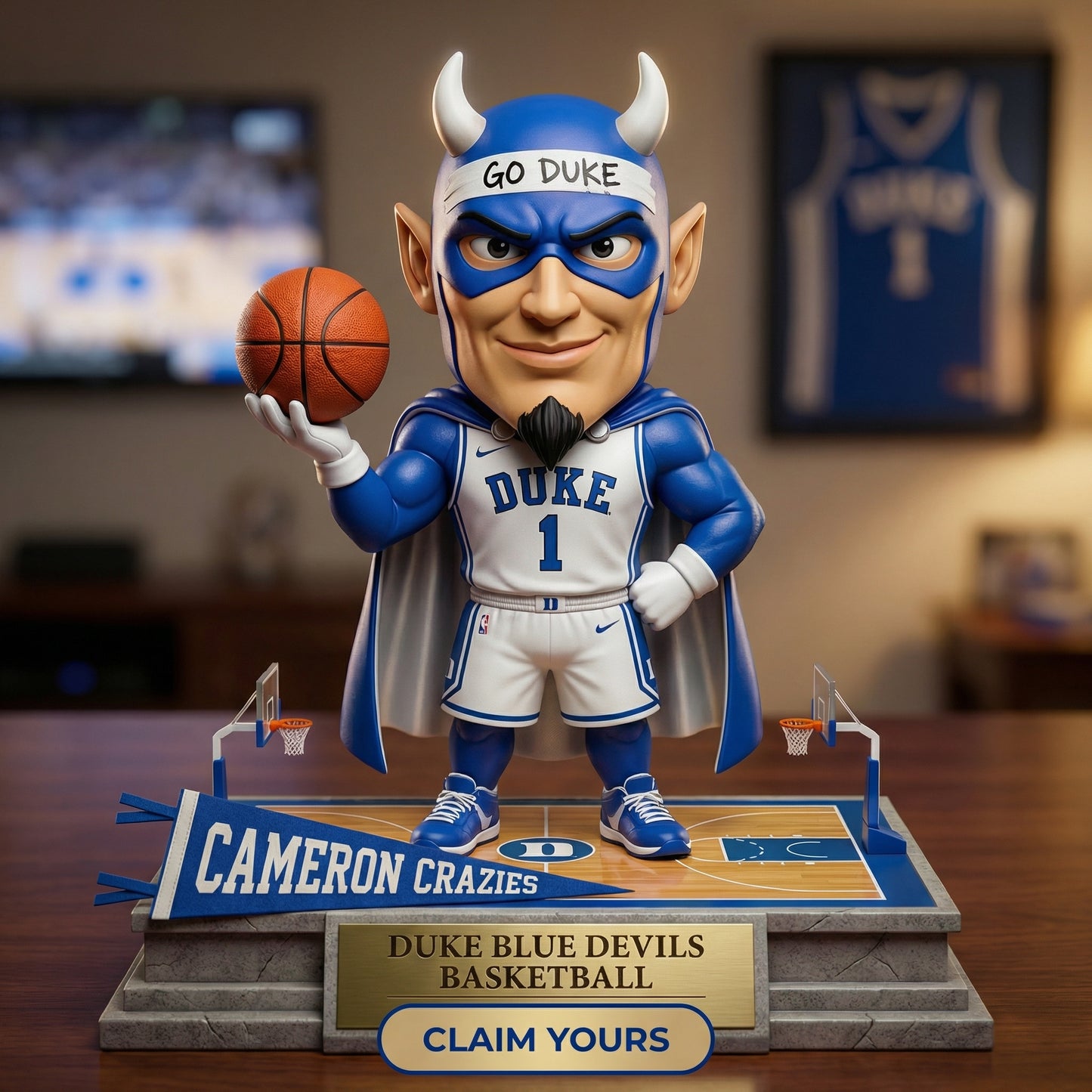 Blue Devils - Acrylic Plaque Classic Fan Gift - DUDE0401-01