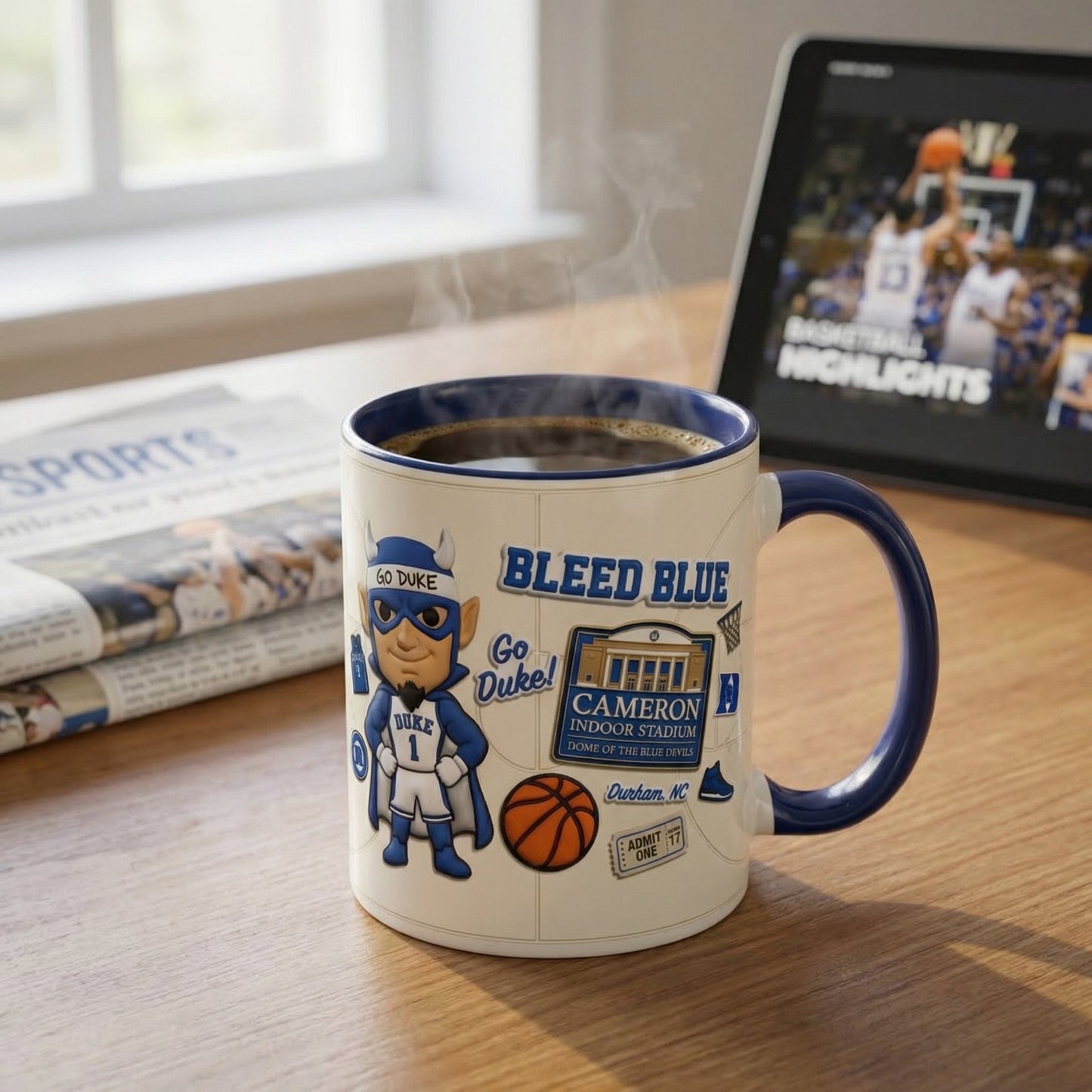 Bleed Blue - Accent Mug Gift For Fans - DUDE0401