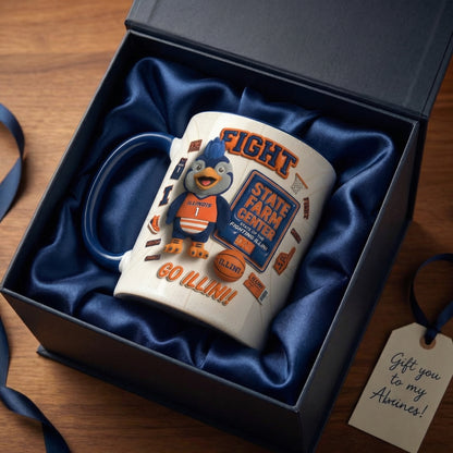 Orange & Blue - Accent Mug Gift For Fans - ILFI0401-05