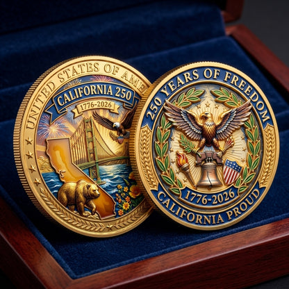 United States 250th Anniversary Coin - California