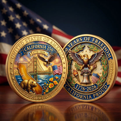 United States 250th Anniversary Coin - California