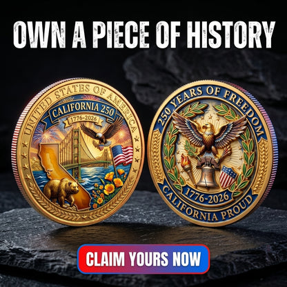 United States 250th Anniversary Coin - California