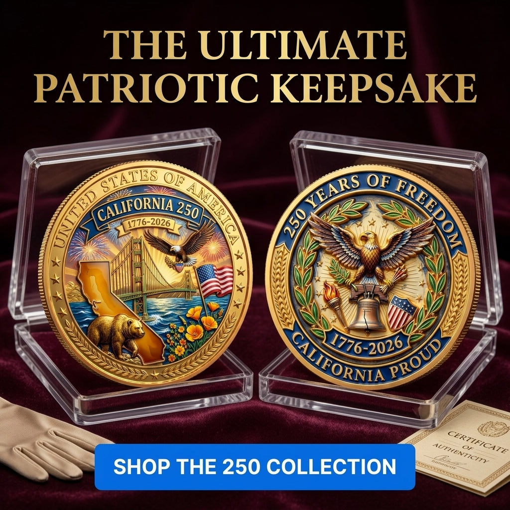 United States 250th Anniversary Coin - California