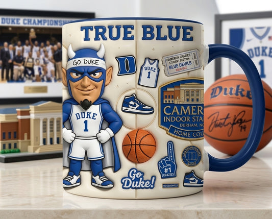 True Blue - Accent Mug Gift For Fans - DUDE0401