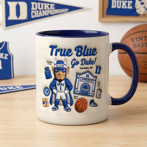 True Blue 2 - Accent Mug Gift For Fans - DUDE0401