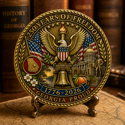 United States 250th Anniversary Coin-Georgia