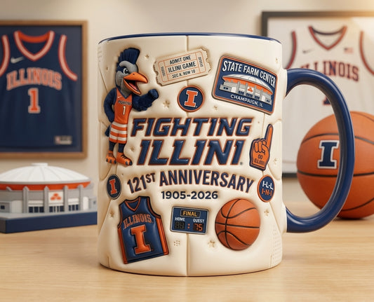 Orange & Blue - Accent Mug Gift For Fans - ILFI0401-02