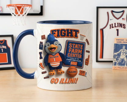 Orange & Blue - Accent Mug Gift For Fans - ILFI0401-05