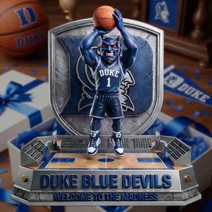 Basketball Blue Team - Acrylic Plaque Classic Fan Gift