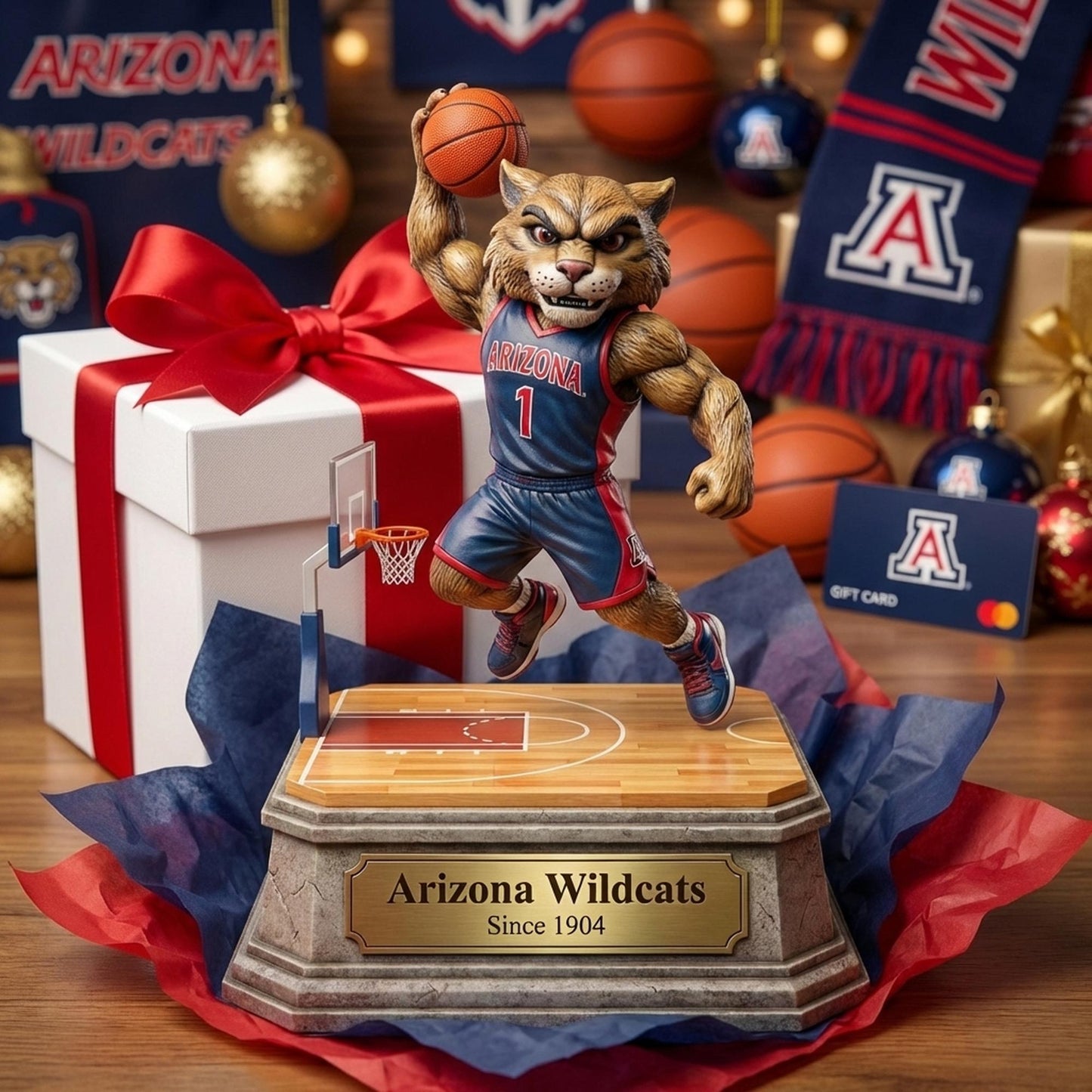 Bear Down Basketball - Acrylic Plaque Classic Fan Gift