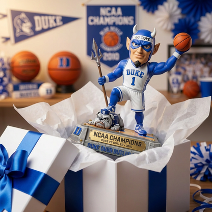 Blue Devils- Shape Acrylic Plaque  Fan Gift