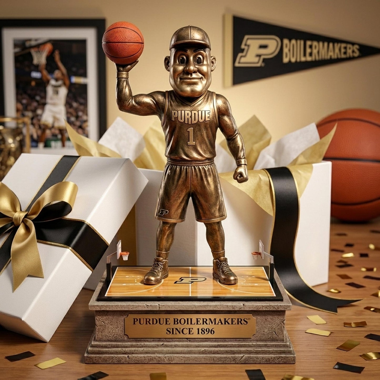 Boilers Basketball - Acrylic Plaque Classic Fan Gift