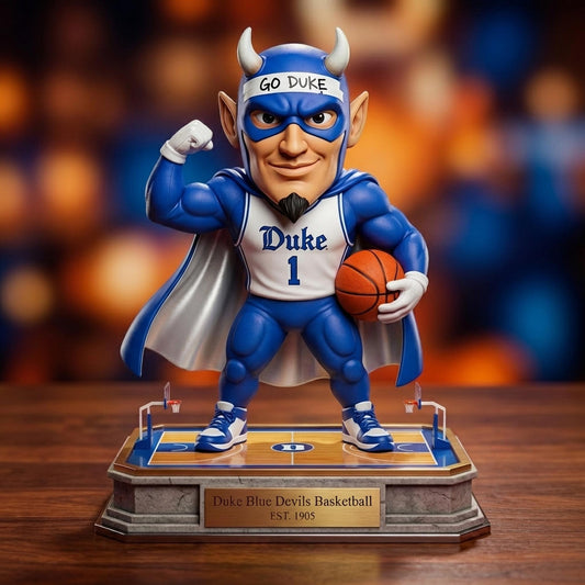 Blue Basketball Game Day - Acrylic Plaque Classic Fan Gift