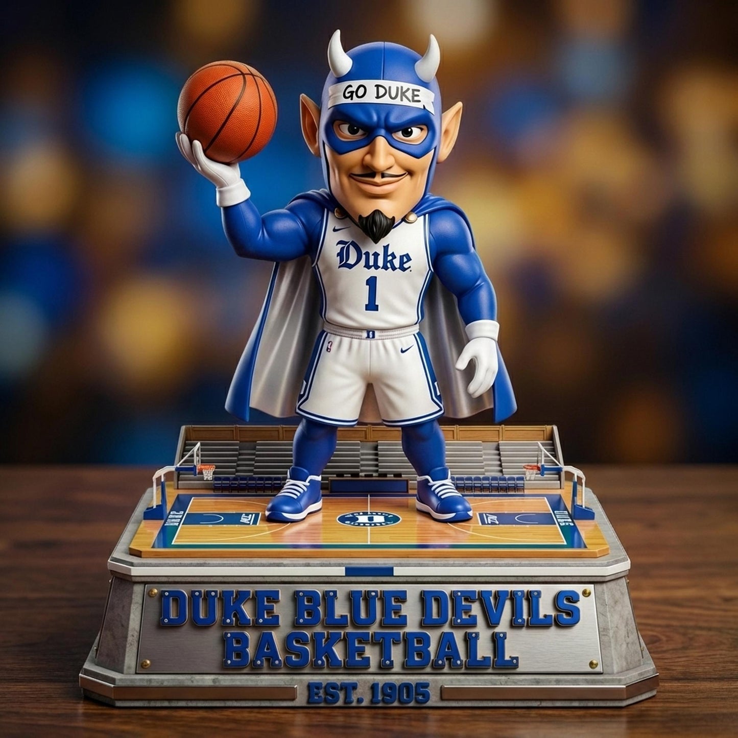 Blue Basketball Legacy - Acrylic Plaque Classic Fan Gift