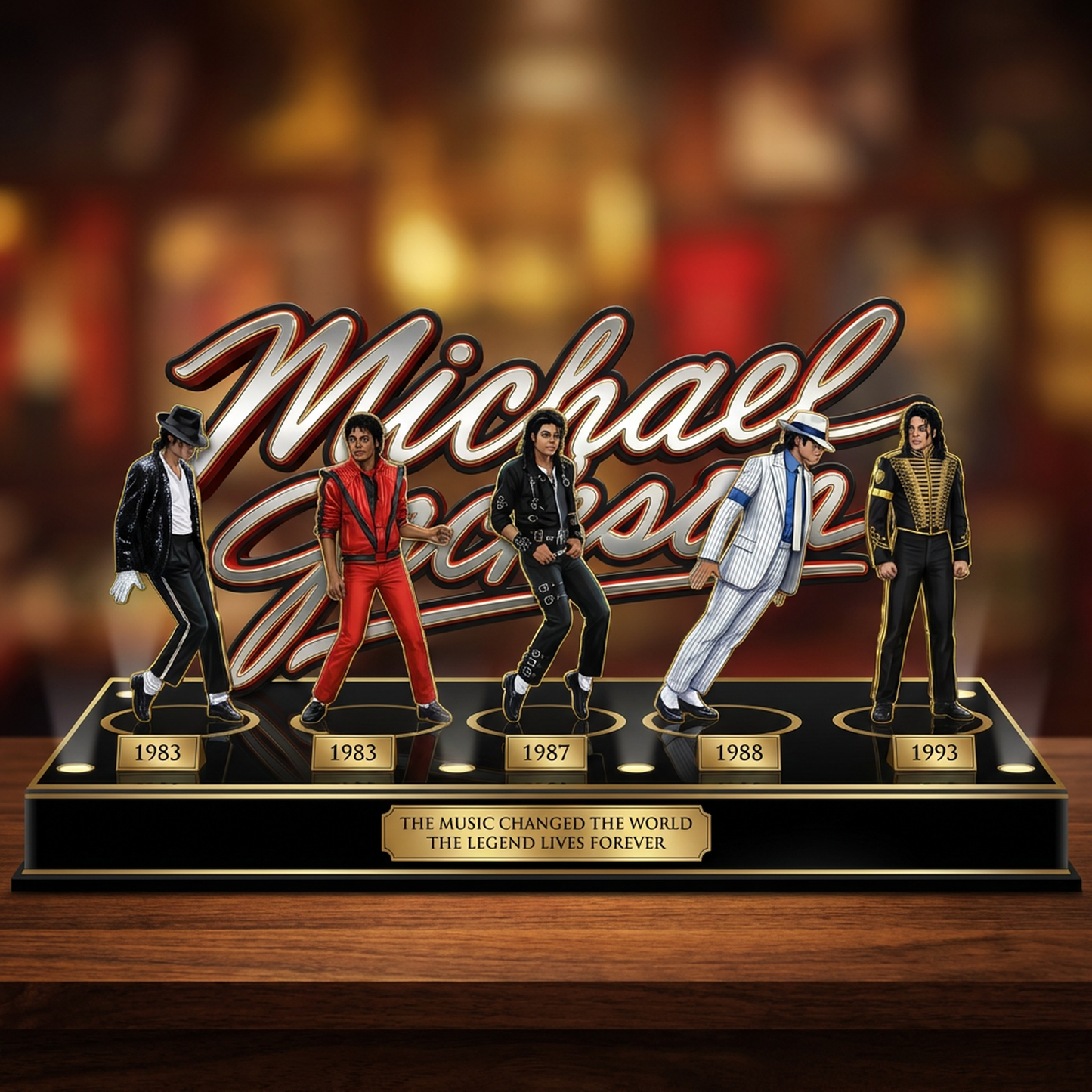 THE MUSIC CHANGED THE WORLD - THE LEGACY LIVES FOREVER-MJJ03