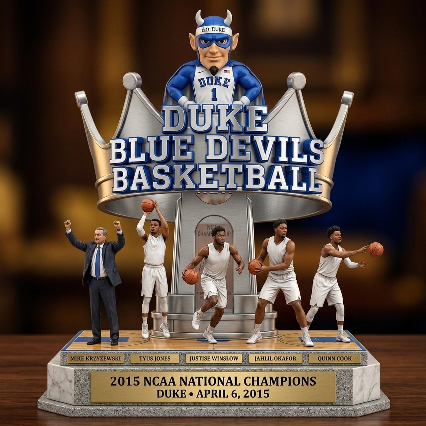 Blue Devils - Acrylic Plaque Classic Fan Gift