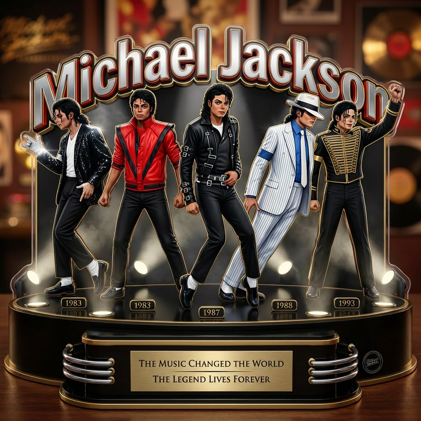 THE MUSIC CHANGED THE WORLD - THE LEGACY LIVES FOREVER-MJJ04
