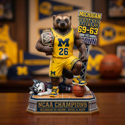 Go Blue - Acrylic Plaque Classic Fan Gift